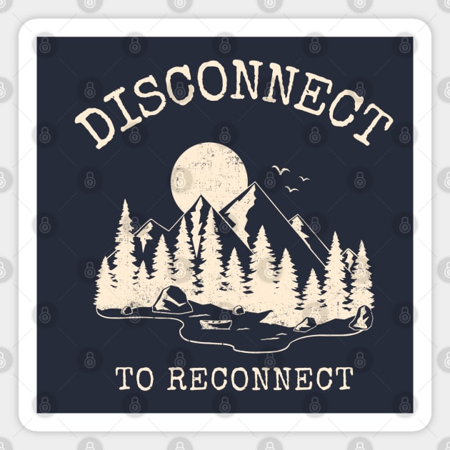 Disconnect to Reconnect: Nature Inspired Digital Detox Magnet by Stylecombinator